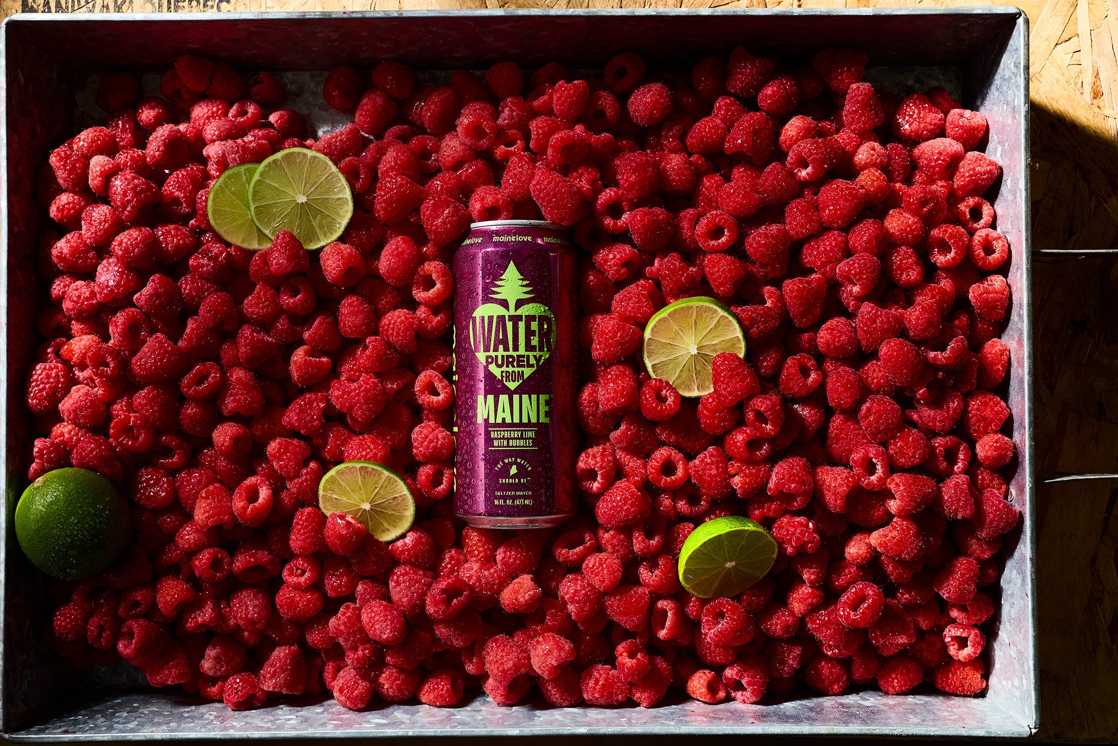 Raspberry Lime Spark Mocktail Recipe