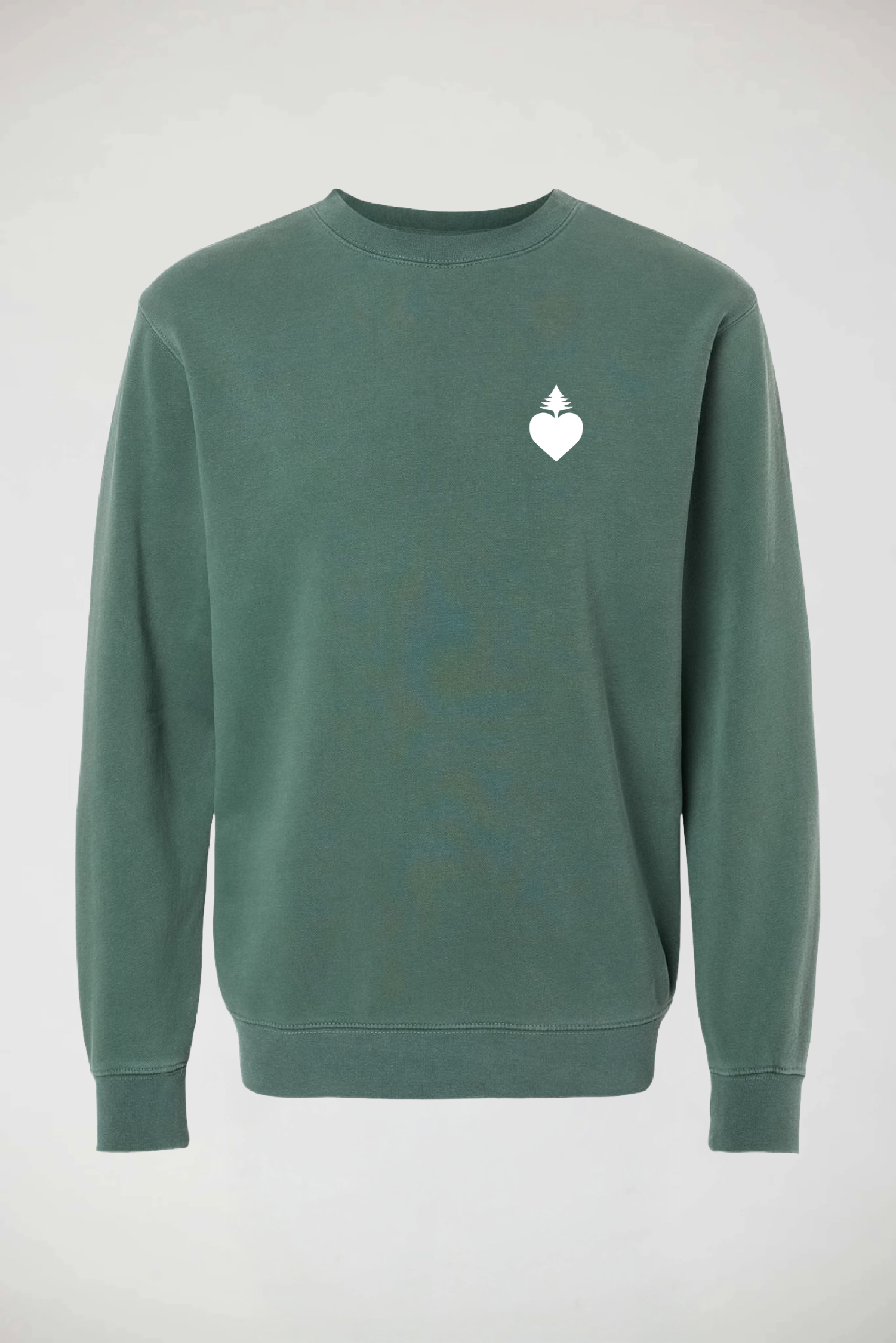 The Maine Escape Crewneck (Alpine Green)