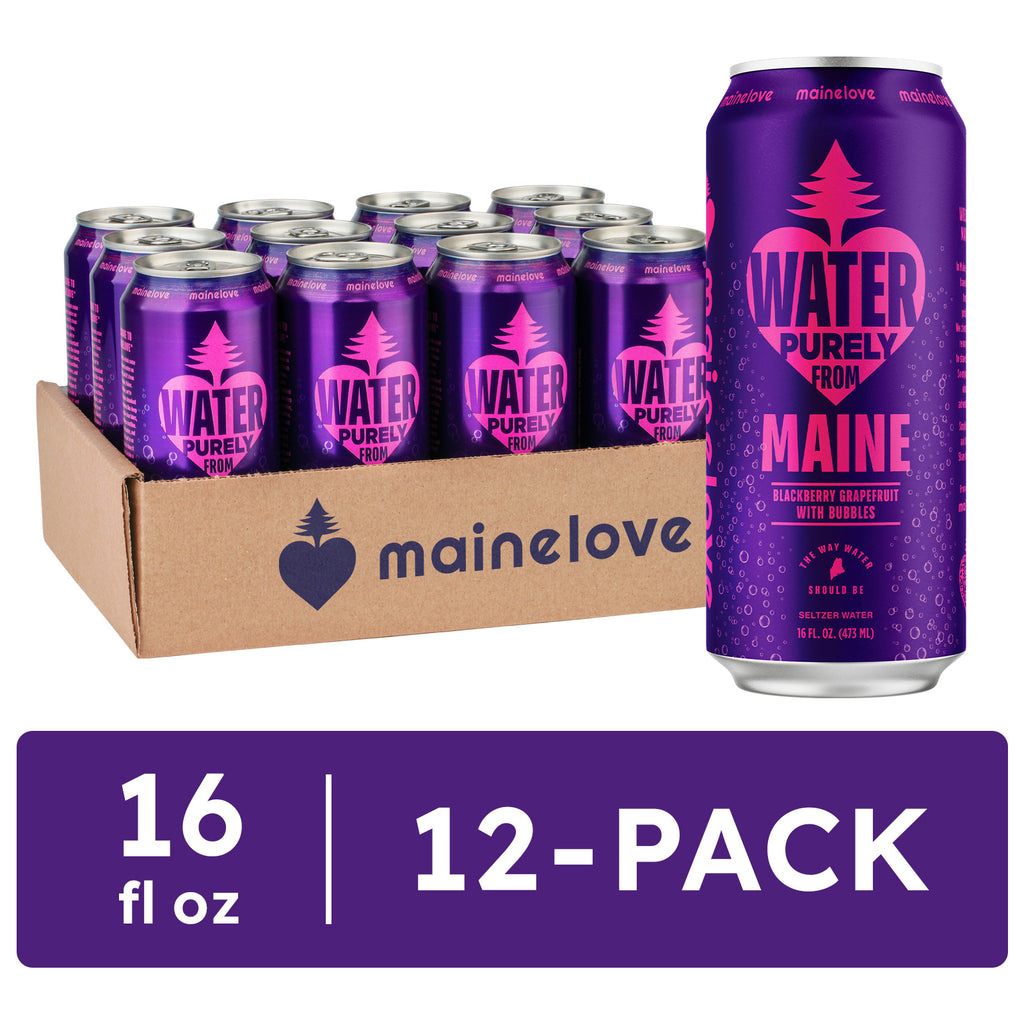 Blackberry Grapefruit with Bubbles