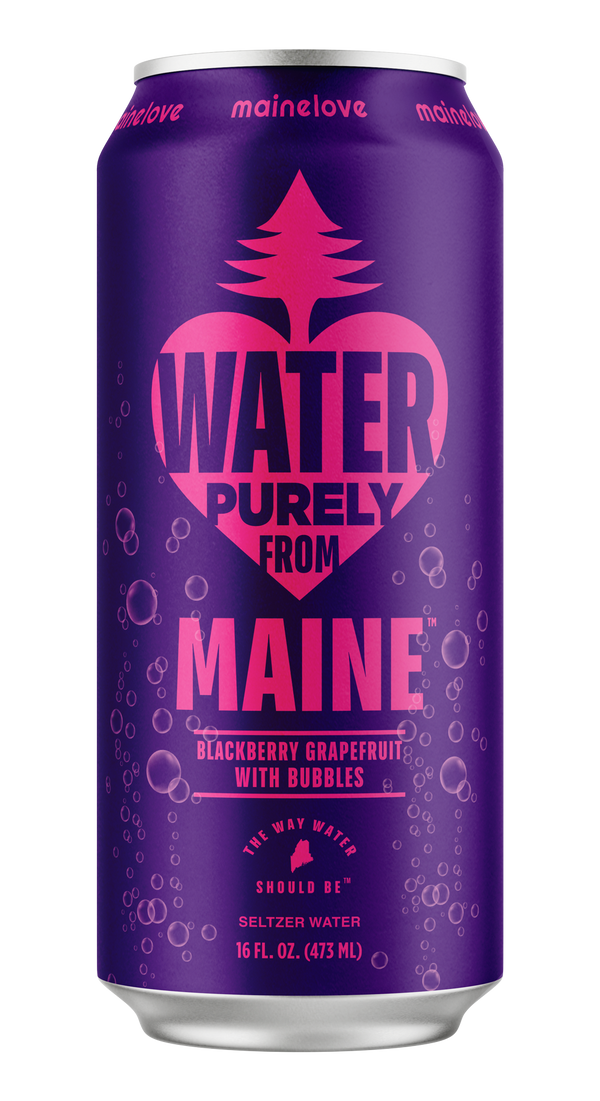 Blackberry Grapefruit with Bubbles