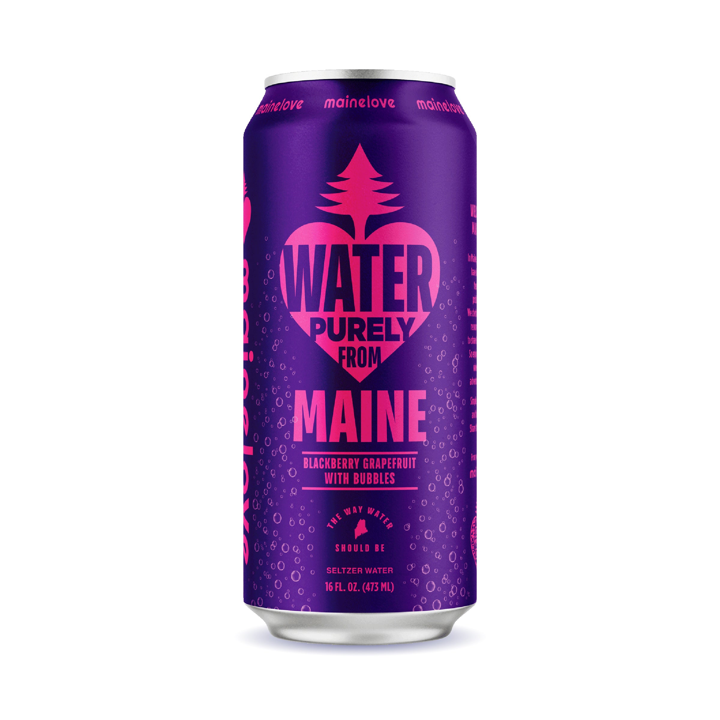 Blackberry Grapefruit with Bubbles