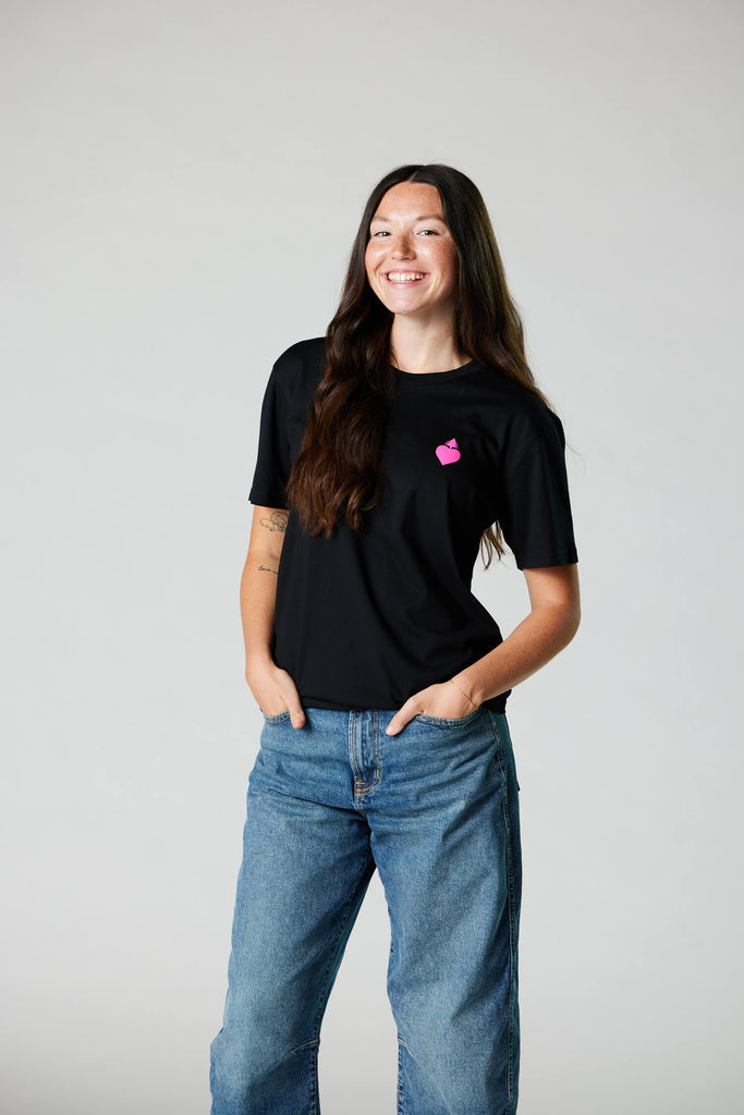 The OG mainelove tee (Black/Pink)