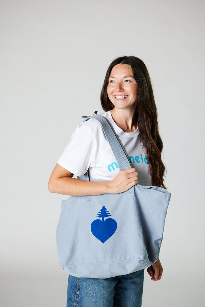 Totally Yours Tote (Clear Blue)