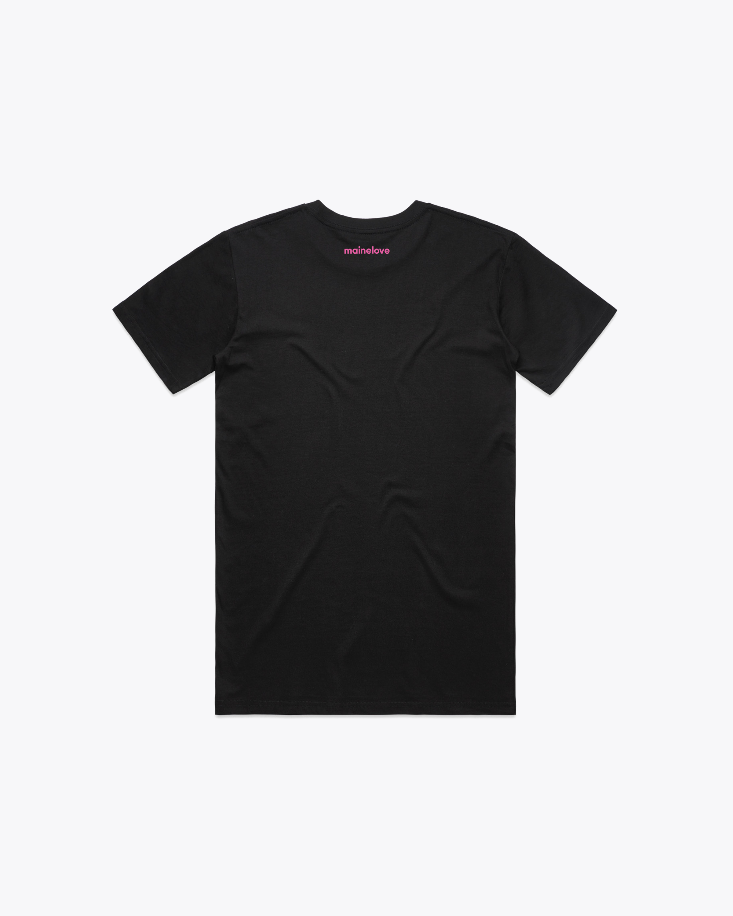 The OG mainelove tee (Black/Pink)