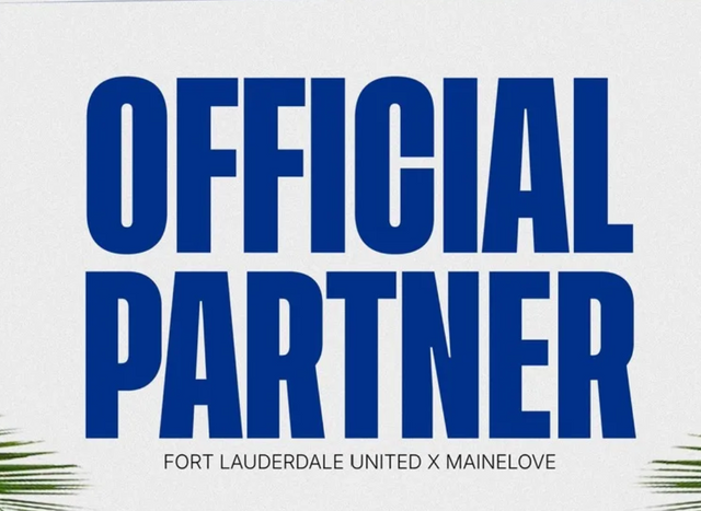 Fort Lauderdale United FC Names mainelove Official Water and Hydration Partner